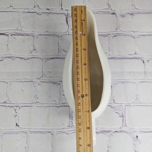 Rae Dunn GOBBLE Ceramic Gravy Boat - Picture 6 of 6